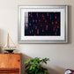 Crimson Constellation - Modern Framed Art Print
