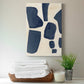 Blue Pieces I Premium Gallery Wrapped Canvas - Ready to Hang