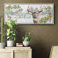 Reindeer Woods - Floater Framed Canvas Print