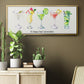 Happy Hour Cocktails - Floater Framed Canvas Print