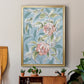 Faded Camellias II - Modern Framed Canvas Print