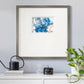 Dancing Blue II Premium Framed Print Double Matboard