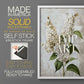 Floral Study Series LXXXVII - Restickable Framed Art Set