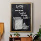 Wash Away Your Troubles - Modern Framed Canvas Print