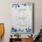 Grateful, Thankful, Blessed - Modern Framed Canvas Print