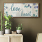 Love With All Your Heart - Floater Framed Canvas Print