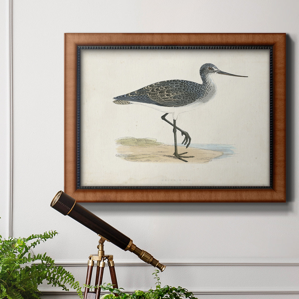 Morris Sandpipers III Premium Framed Canvas- Ready to Hang