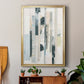 Paper Strata II - Modern Framed Canvas Print