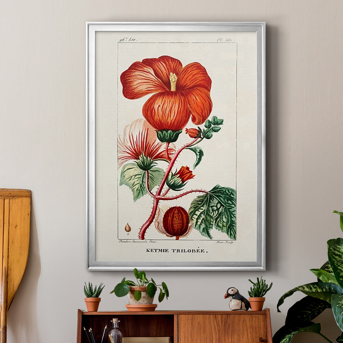 Turpin Tropical Botanicals VII - Modern Framed Canvas Print