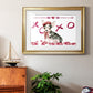 Puppy Valentine Collection A - Modern Framed Art Print