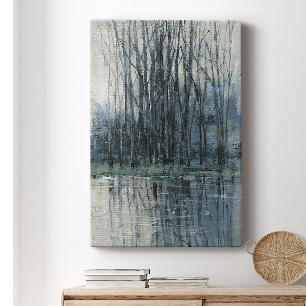 Morning Drizzle II Premium Gallery Wrapped Canvas - Ready to Hang