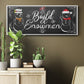 Build a Snowman - Floater Framed Canvas Print