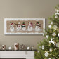 Snowmen Friends Premium Gallery Wrapped Canvas - Ready to Hang