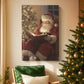 Warm Lantern Nativity at Night - Canvas Art Print