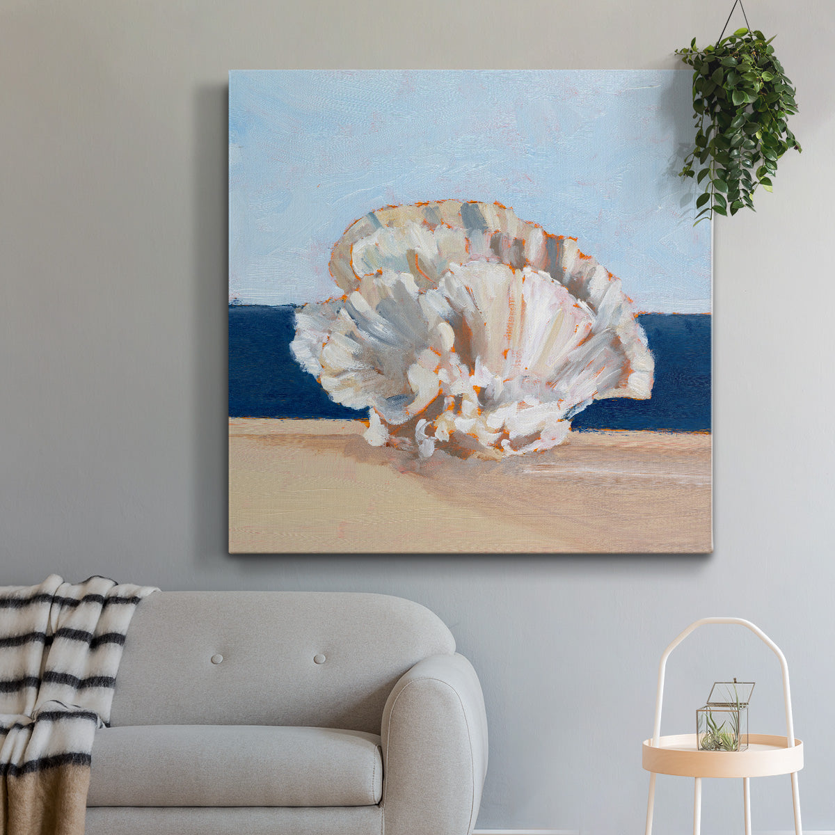 Coral By the Shore III - Canvas Art Print