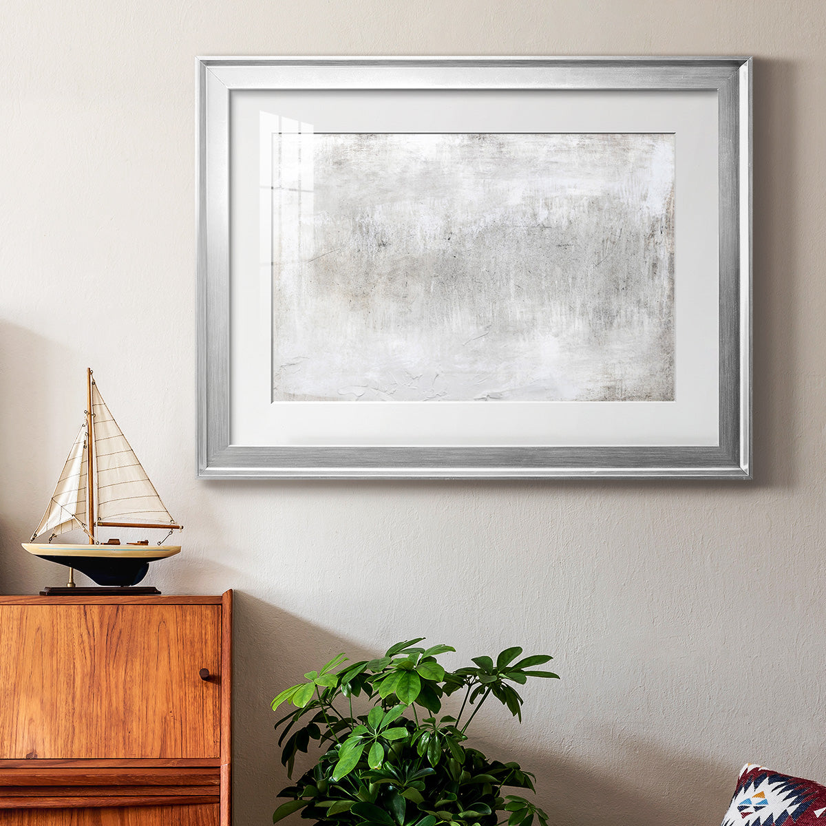 Ocean Breath - Modern Framed Art Print