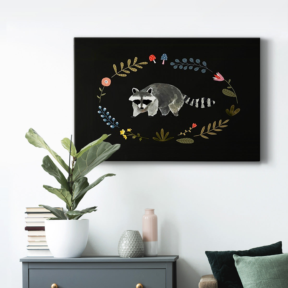 Critter & Foliage IV - Canvas Art Print