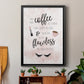 May Your Coffee Be Strong - Modern Framed Canvas Print
