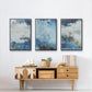 Coastal Seas I - Floater Framed Canvas Set