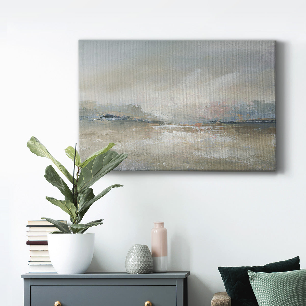 Horizon Haze Premium Gallery Wrapped Canvas - Ready to Hang