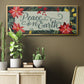 Bright Christmas Night Collection D - Floater Framed Canvas Print