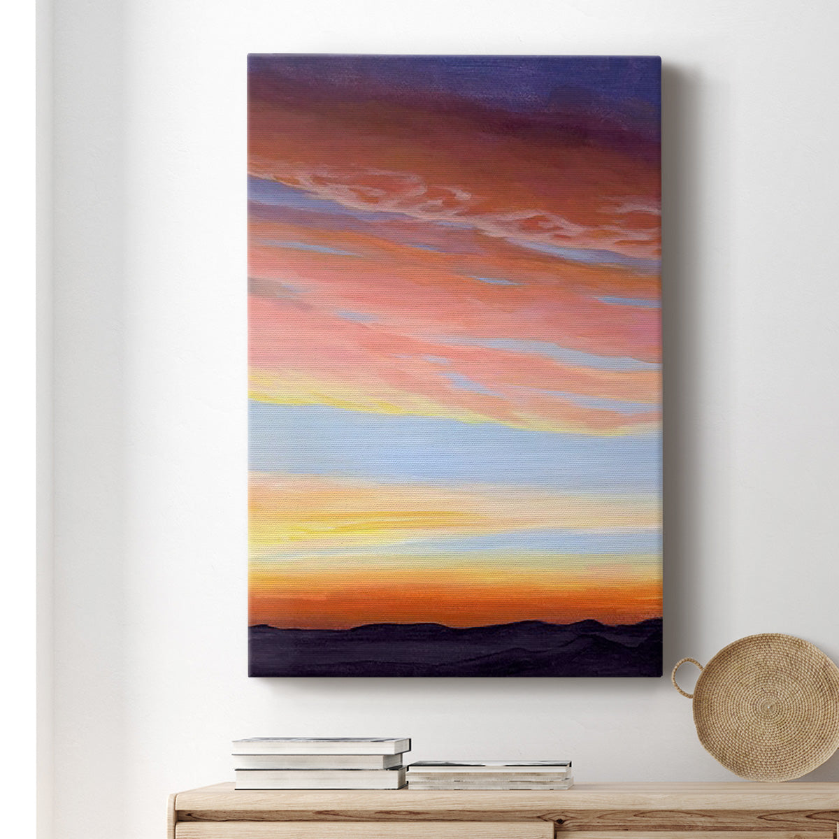 Ignited Dusk II - Canvas Art Print