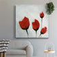 Red Drops V - Canvas Art Print
