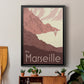 French Coast I - Modern Framed Canvas Print
