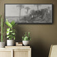 On the Coast of Florida - Floater Framed Canvas Print