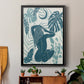 Moon Gazer IV - Modern Framed Canvas Print