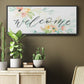 Welcome - Floater Framed Canvas Print