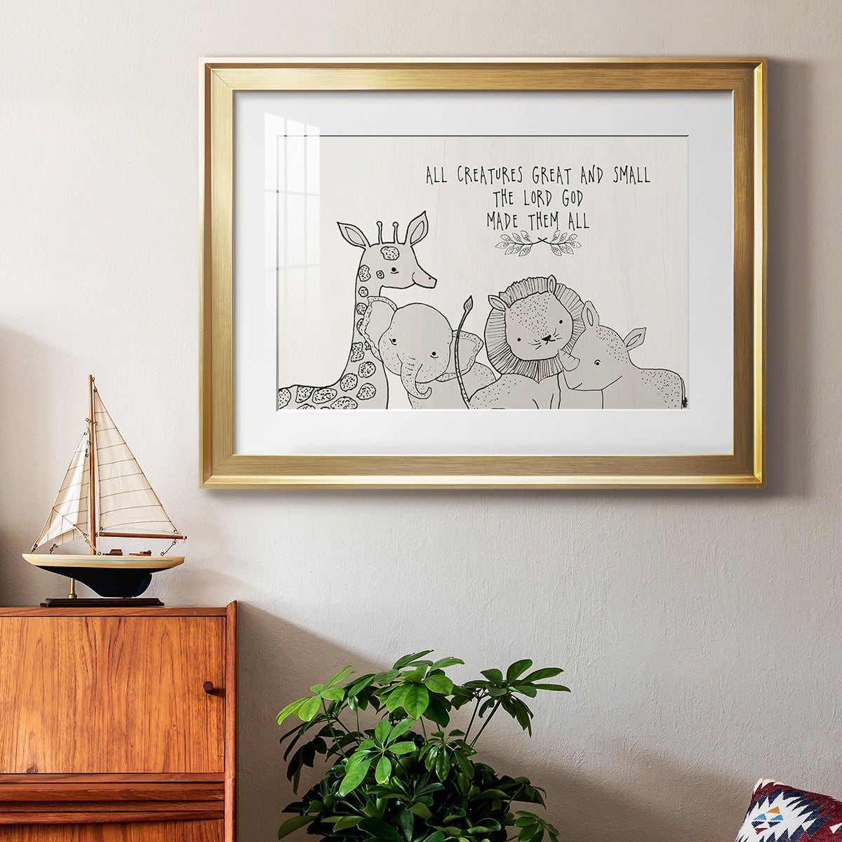 All Creatures Premium Framed Print - Ready to Hang