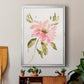 One Pink Bloom I - Modern Framed Canvas Print