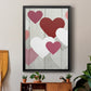 DIY Love Collection F - Modern Framed Canvas Print