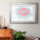 XOXO in Color - Modern Framed Art Print