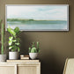 Green Ribbon Coast II - Floater Framed Canvas Print