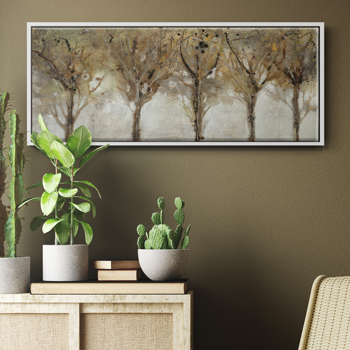 Seeing the Light - Floater Framed Canvas Print