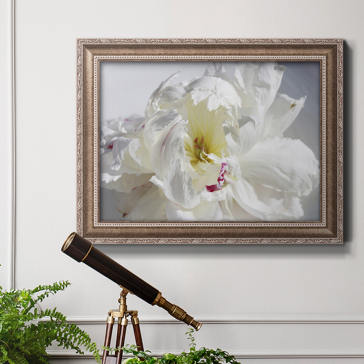 Breathless IV - Ornate Framed Canvas Print