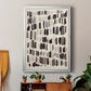 Chalk and Flint I - Modern Framed Canvas Print