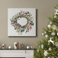 Holly Farmhouse Wreath II-Premium Gallery Wrapped Canvas - Ready to Hang