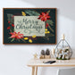 Bright Christmas Night  I - Framed Gallery Wrapped Canvas in Floating Frame