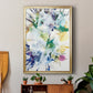 Like An Iris II - Modern Framed Canvas Print