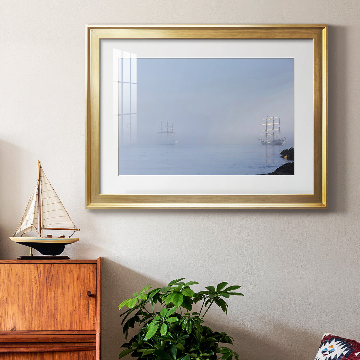 In the Mist Premium Framed Print - Ready to Hang