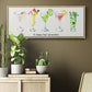 Happy Hour Cocktails - Floater Framed Canvas Print