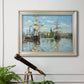 Ships Riding on the Seine - Ornate Framed Canvas Print