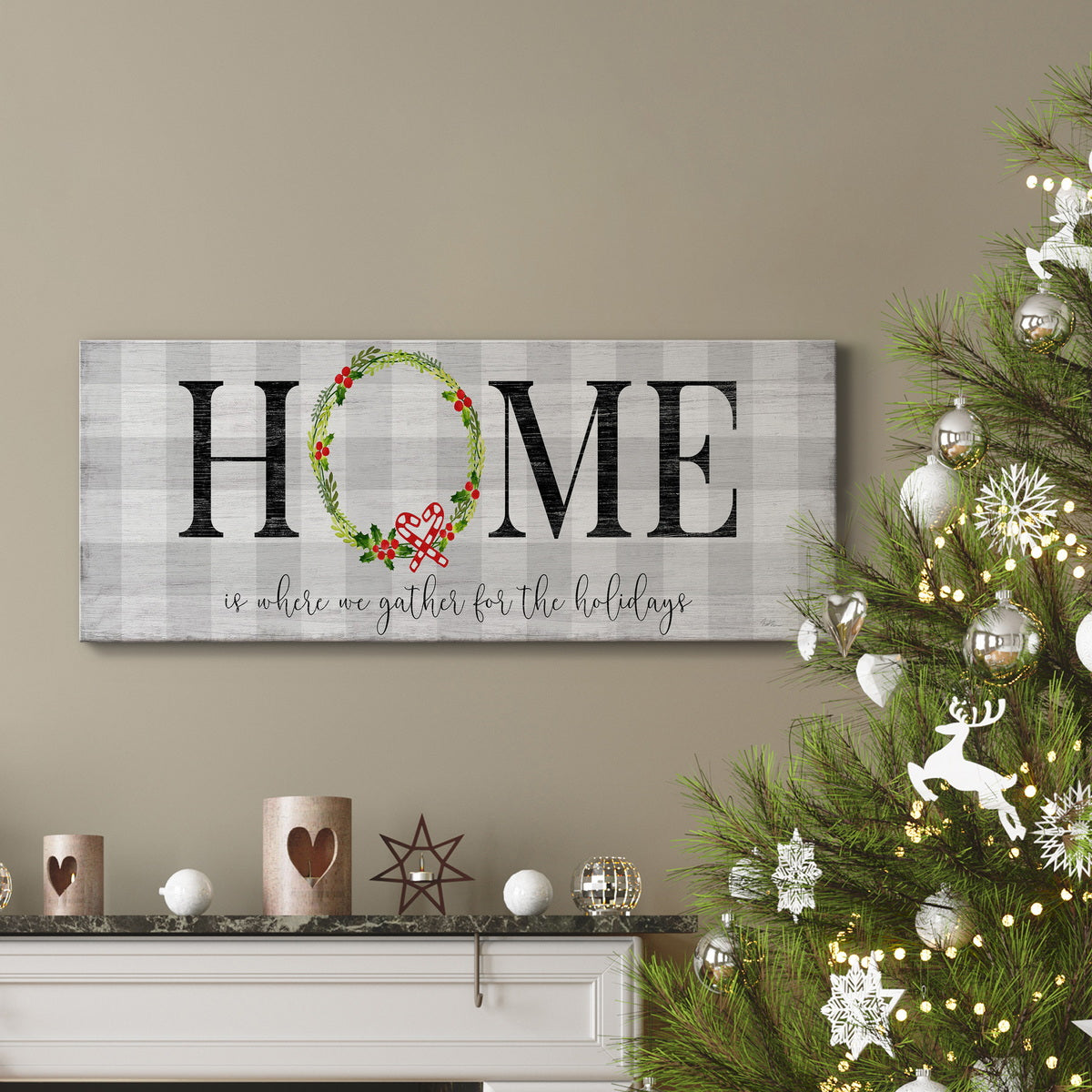 Gather for the Holidays Premium Gallery Wrapped Canvas - Ready to Hang