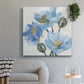 Azure Peony II-Premium Gallery Wrapped Canvas - Ready to Hang