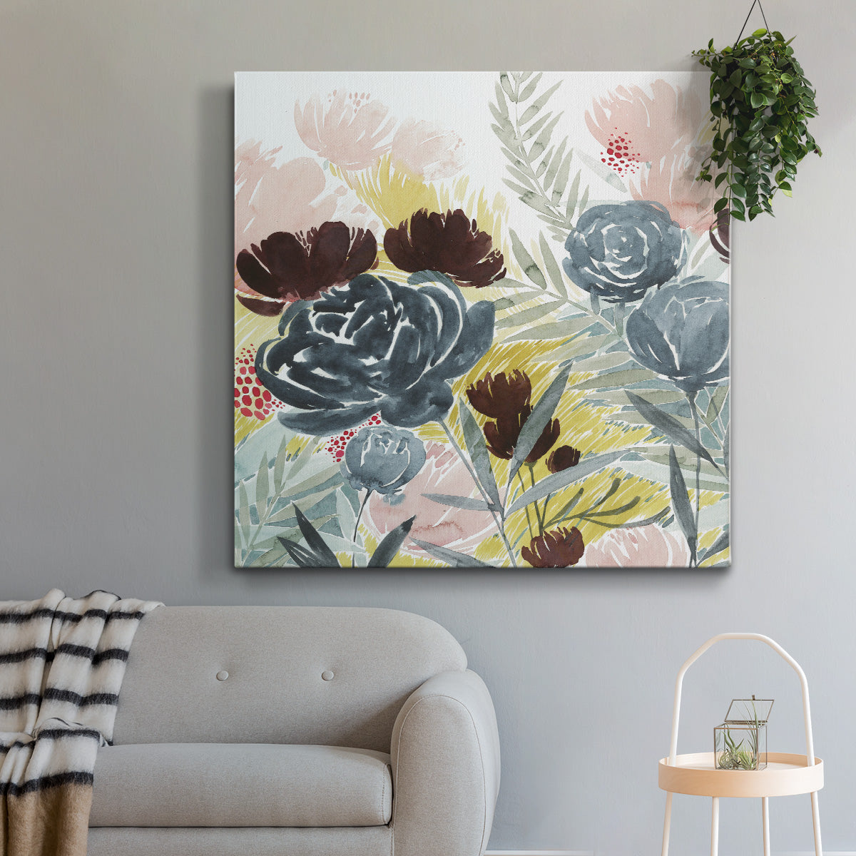 Unbridled Blooms II - Canvas Art Print