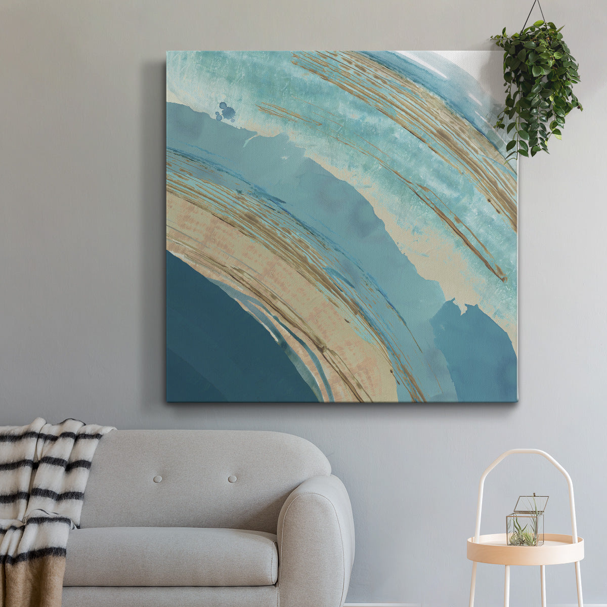 Making Blue Waves III - Canvas Art Print