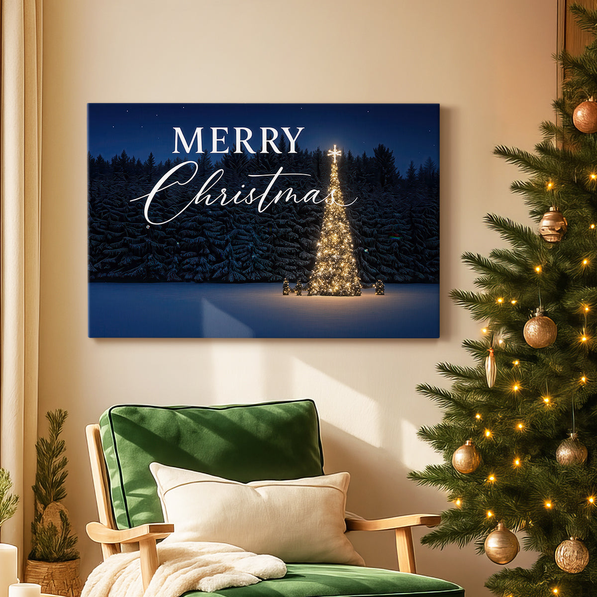 Stillwater Blessing of Candle - Canvas Art Print
